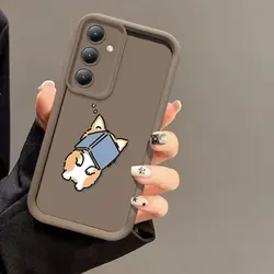 S24 Ultra Cute Anime Cats Phone Case For Samsung Galaxy S21 S20 S23 S22 S23 S24 FE M54 Plus Note 20 Ultra Silicone Soft Cover