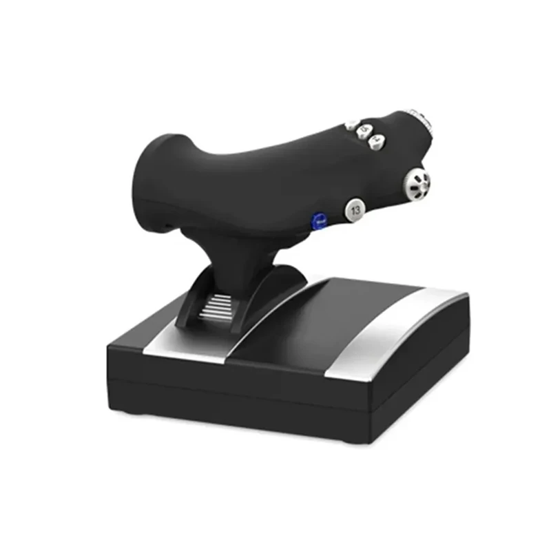 Manipulador de Control de vuelo de juego B04B para Lestar 2119PRO, Joystick de vuelo de PC con manipulador de Control de vuelo analógico de vibración