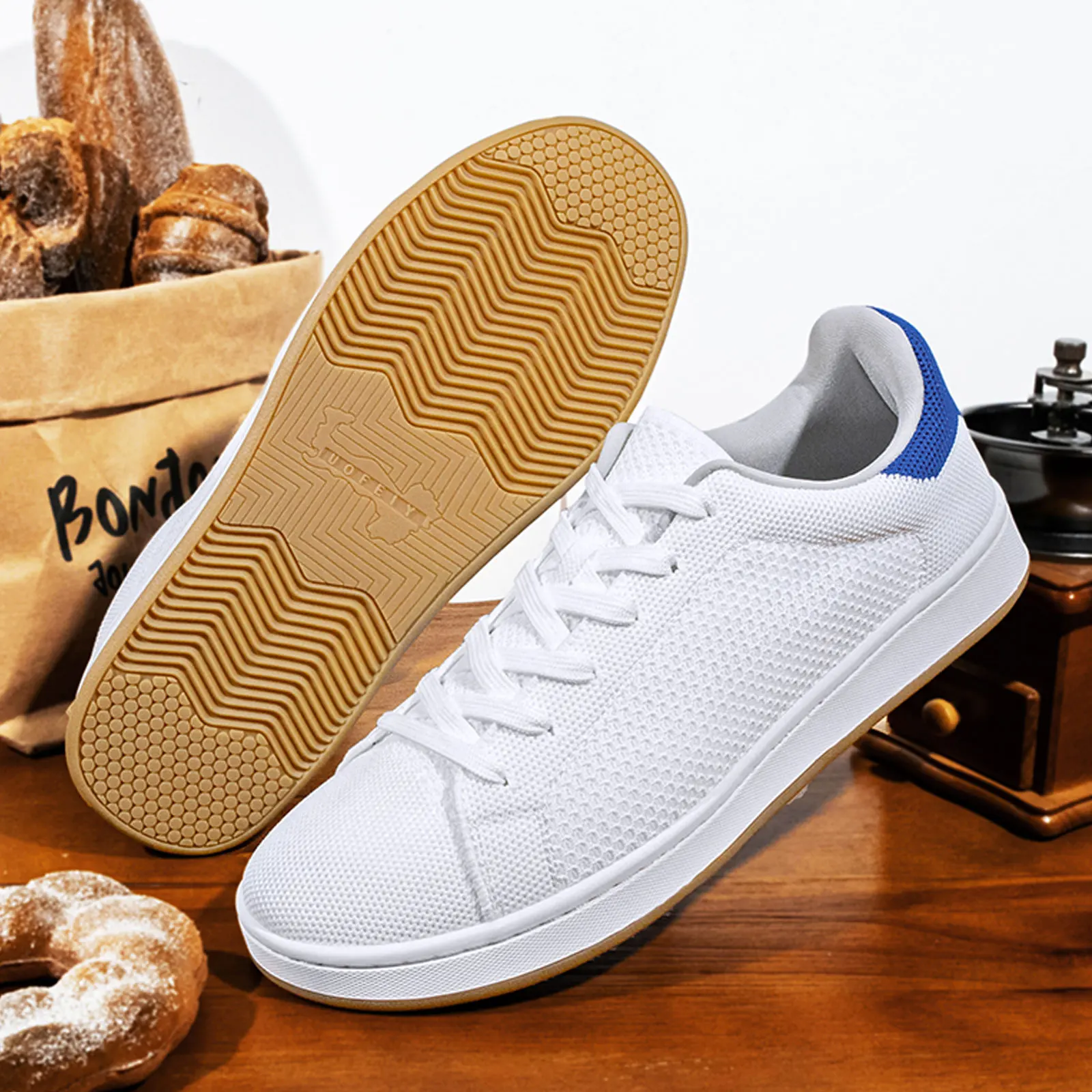 

FLYLAND новые мужские кроссовки, мягкая и удобная мужская повседневная спортивная обувь с дышащей сеткой