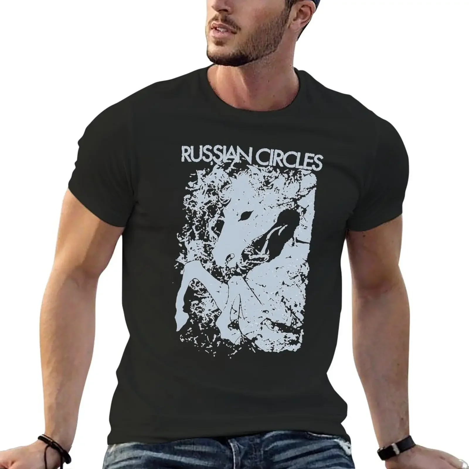 New Russian Circles Merch Lovely T-Shirt plus size tops boys white t shirts cute clothes mens big and tall t shirts