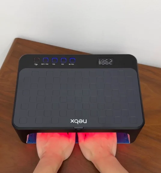 Portable LED Nail Lamp for Gel Polish, Fast Curing & High Power, Salon Professional Use