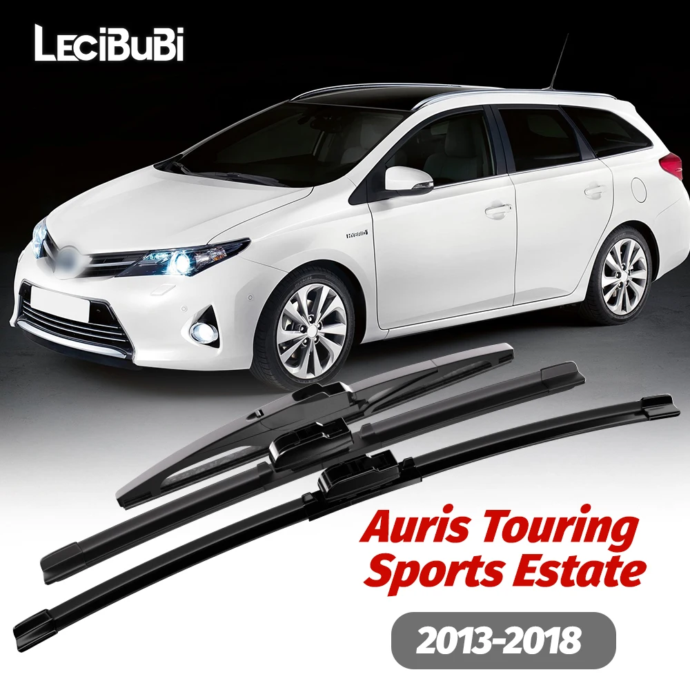 1set Front & Rear Windshield Wiper Blades Windscreen Wipers For Toyota Auris Touring Sports Estate 2013-2018 2014 Accessories