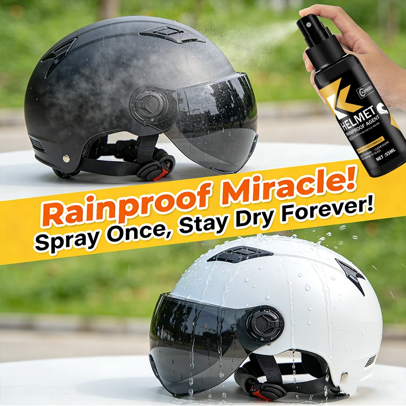 

Motorcycle Anti-Fog Helmet Windshield Film - Rainproof, Anti-FogCoating with Rain Beading Technology, Fast Water Repellency