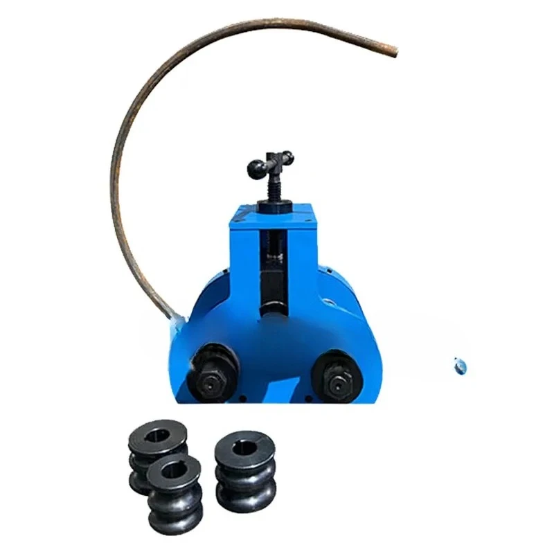 Manual Bench Steel Pipe Bending Kit DH-SG Pipe Bender With Multiple Dies Multi-function Compact Flat Rod Brake Bending Tool