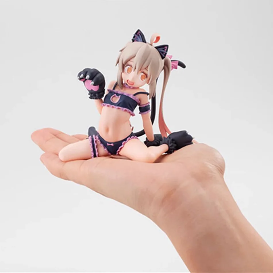 2Pcs Original genuine TAITO Cute Desktop now I'm your sister! 7cm Oyama Mahiro with uniform cartoon cake decoration gift PVC toy
