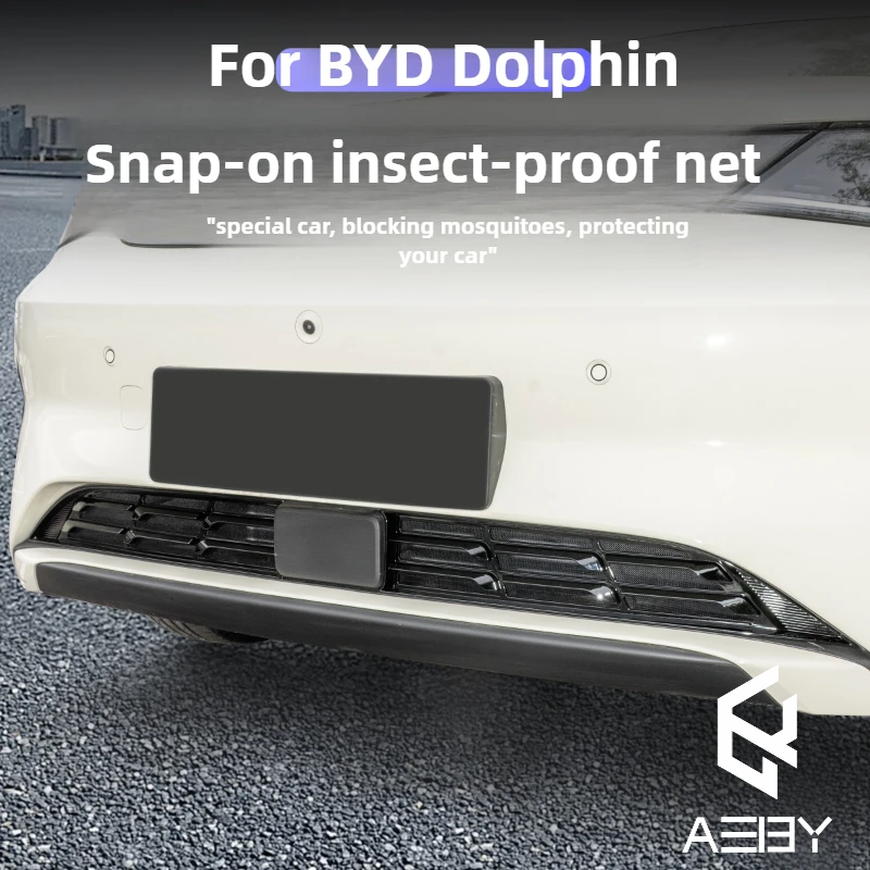 

AEBY For BYD Dolphin Smart Driving Edition 25 Split Design Lower Bumper Anti Insect Net Anti Dust Proof Inner Vent Grille Cover