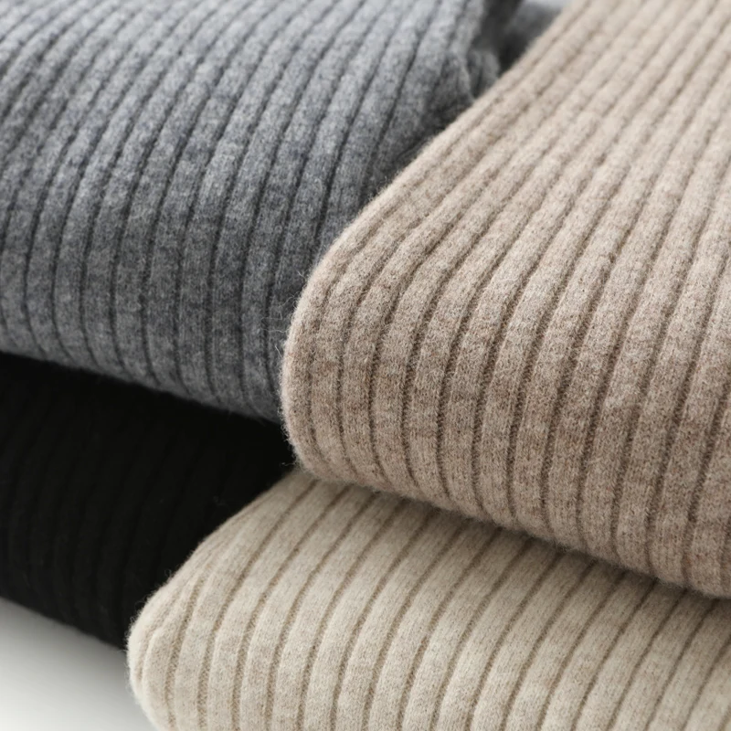LONGMING Sweatpants 100% merinos yünü örme pantolon tayt kadın giysileri sonbahar kış pantolon Vintage uzun pantolon kadın Y2K