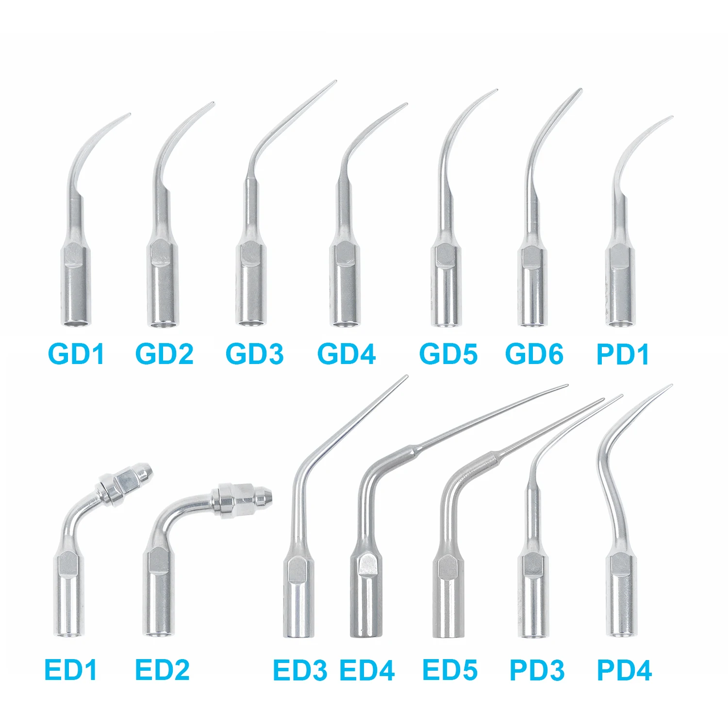 5 sztuk/paczka JOLANT Dental ultradźwiękowy skaler końcówka skalowanie Periodontologia endodoncja nadaje się do EMS dzięcioł SATELEC DTE