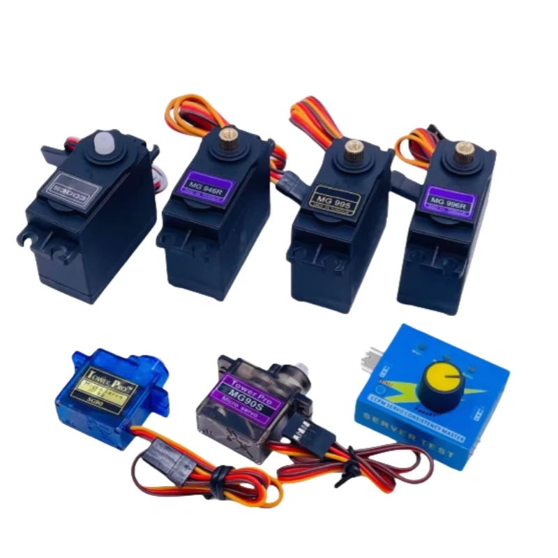 

SG90/MG90S/MG995/996R Helicopter QC Module Remote Control Aircraft Motor Model Aircraft Servo