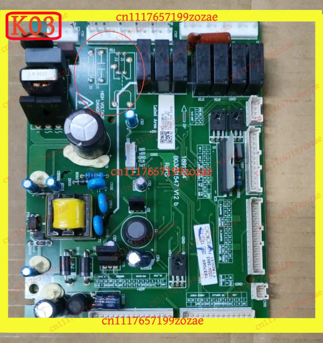 K03 k3 BCD-535WPEZR/HC4(H) 1909349 B03400278 1891104 B03031547 Fridge Main PCB Compatible Cooling System Control Board