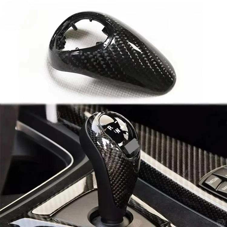 

Carbon Fiber Gear Shift Knob Trim Replacement for BMW M4 F82 F83 M3 F80 M2 F87 M5 M6 X5M X6M Interior Accessories Selector Lever