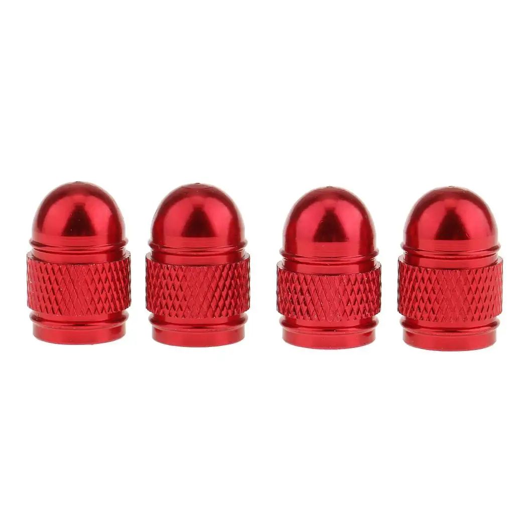 Lightweight Metal Tire Valve Cover Set Durable Wheel Valve Caps for Most Cars and Motorcycles