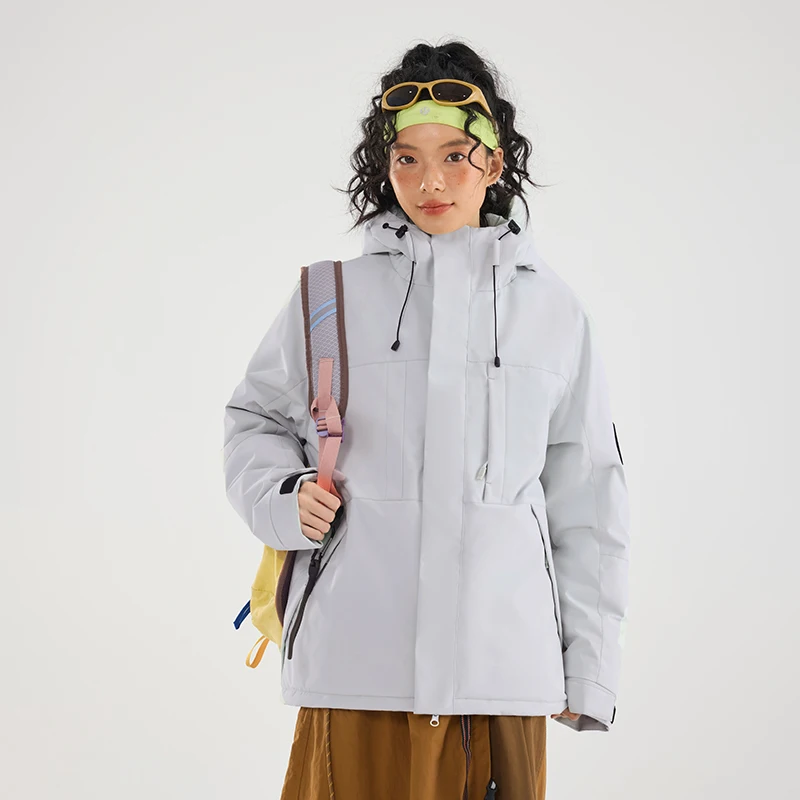 

Oureg 2025 New aphene Cotton Jaet Men's Outdoor Windproof Waterproof Filled Parka Loose Fit Faion Urban Sle Polyester...