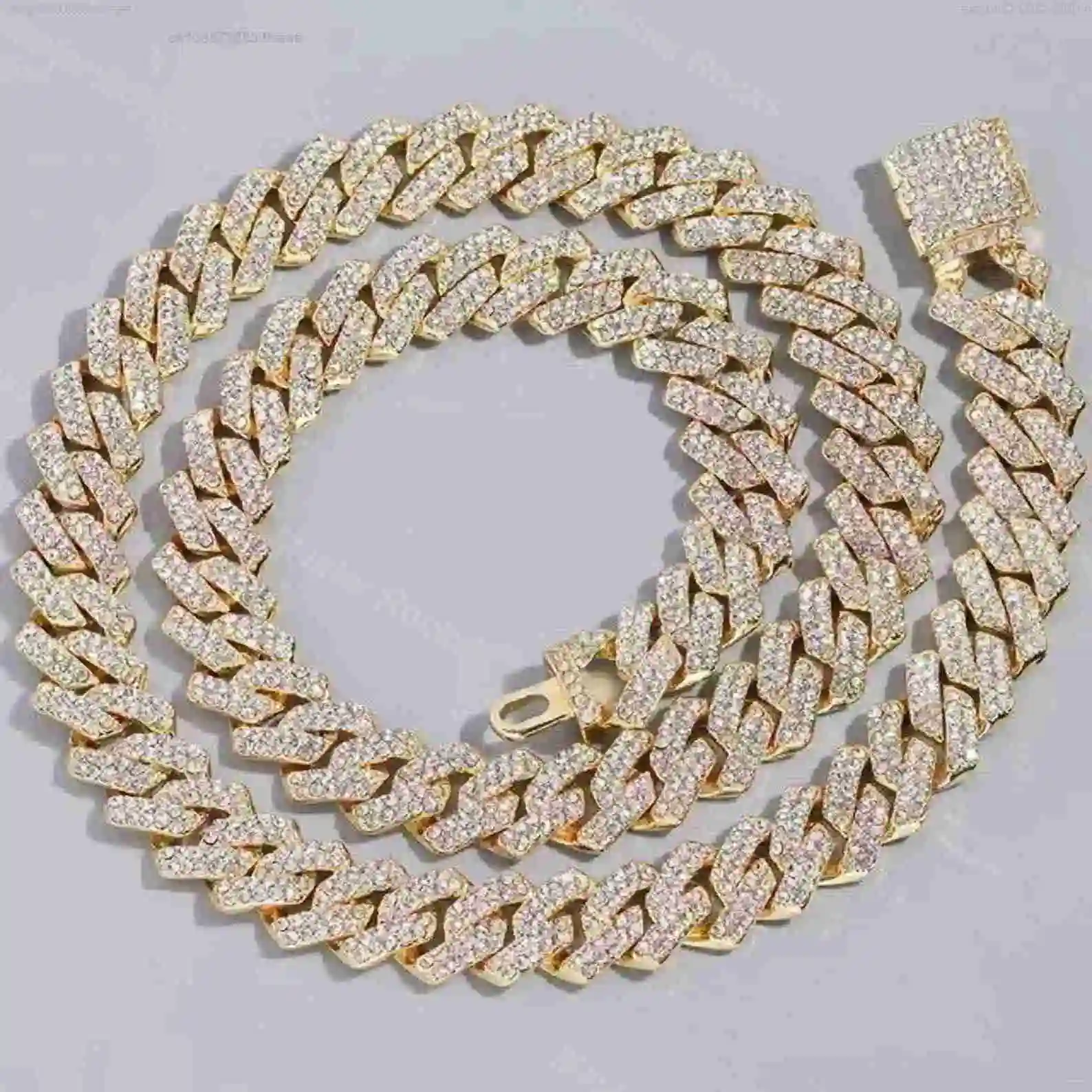 

Кубинская цепочка Iced Out на заказ, 2 ряда, 10 мм, кубинский муассанит, серебро 925 пробы, кубинская цепочка, ювелирное ожерелье для мужчин