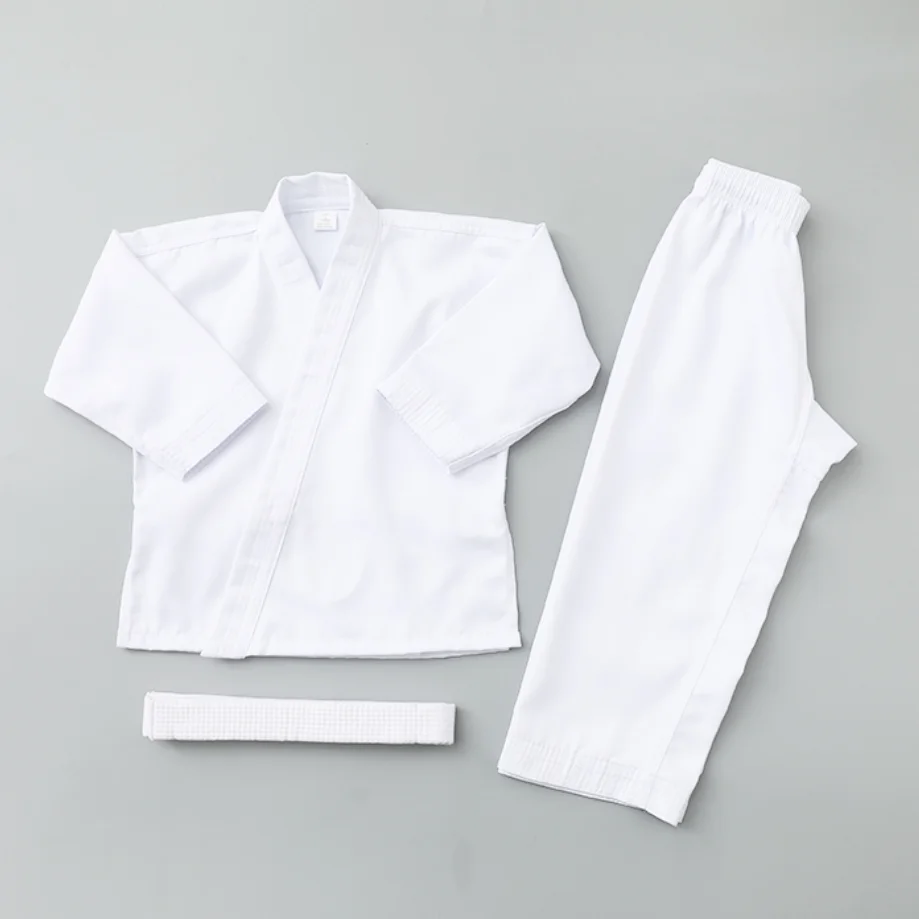 Quick Dry Breathable Taekwondo Sportswear Karate Suits Children Sports Training Suits Adult Karate Uniform Judo Suits Clothes