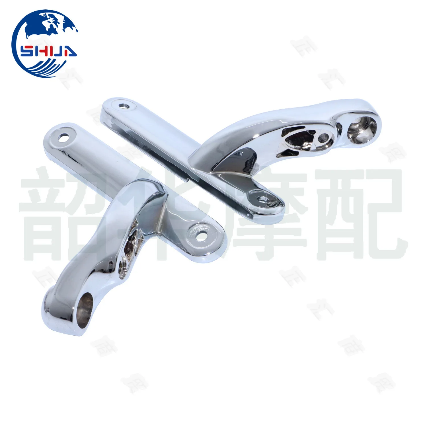 Motorcycle Modification Accessories, Harley Fog Lamp Bracket CNC Retro Turn Signal Bracket, Glide Electroplating Bracket