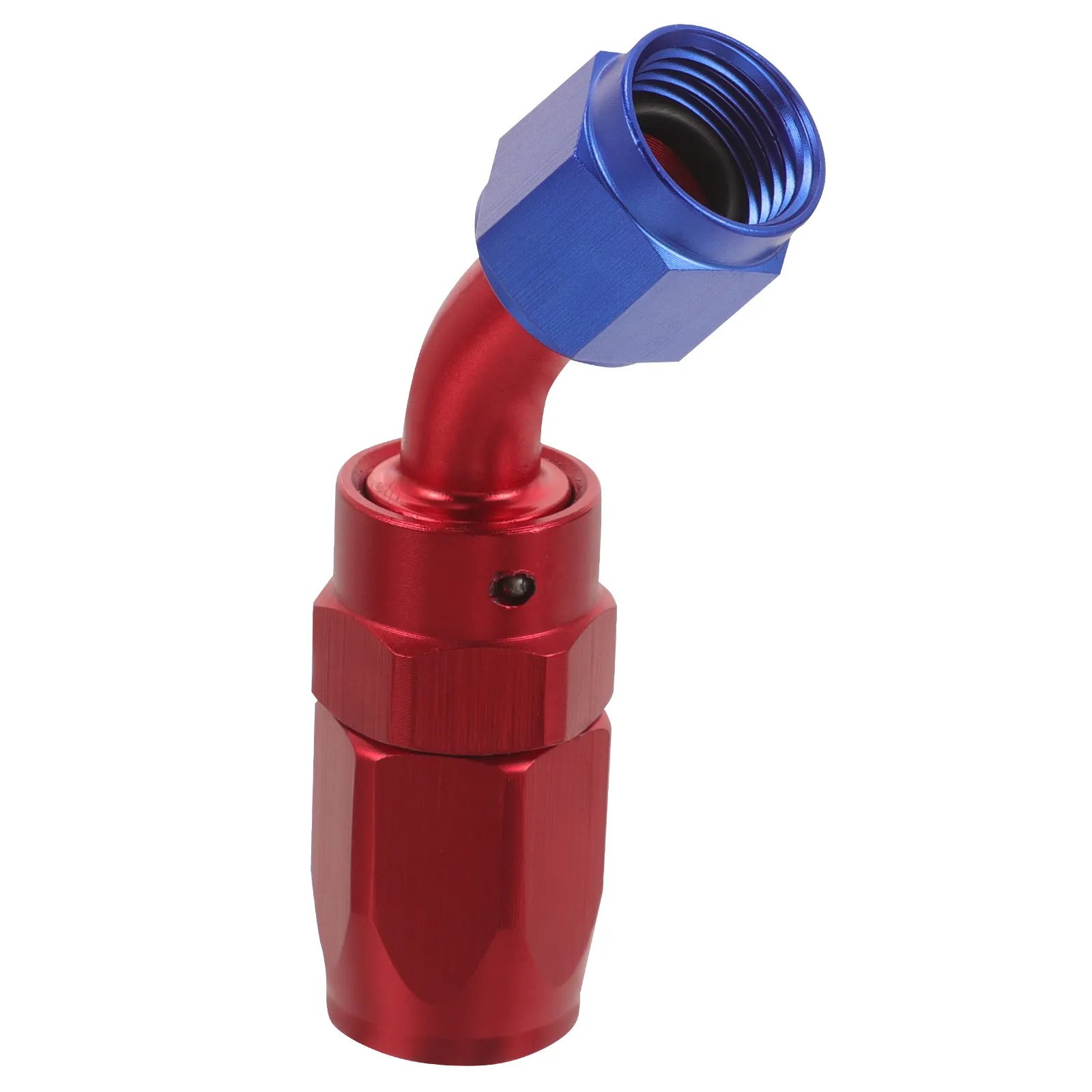 An6 45 Degree Fuel Line Hose End Fitting Aluminum Alloy Adapter for Auto Modification An6 Fuel Filter Fitting Hose End Fittings
