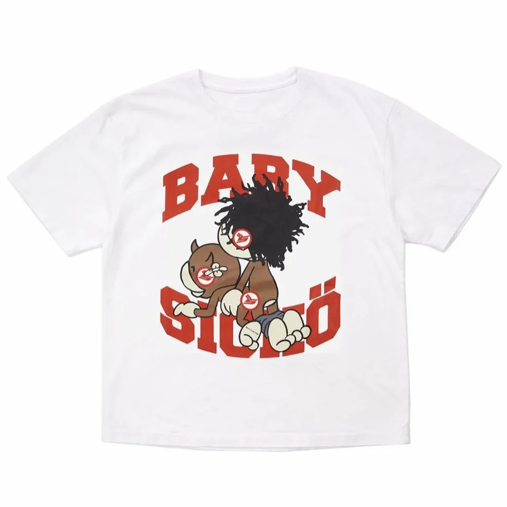 New 23 Baby Sicko Born From Pain IAN CONNOR T Shirts T-Shirt Hip Hop Skateboard Street Cotton T-Shirts Tee Top kenye #A24