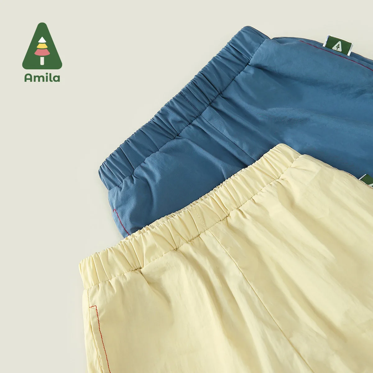 Amila-pantalones cortos para bebé, Shorts medianos, ajustados, ligeros, suaves y cómodos, novedad de verano 2024