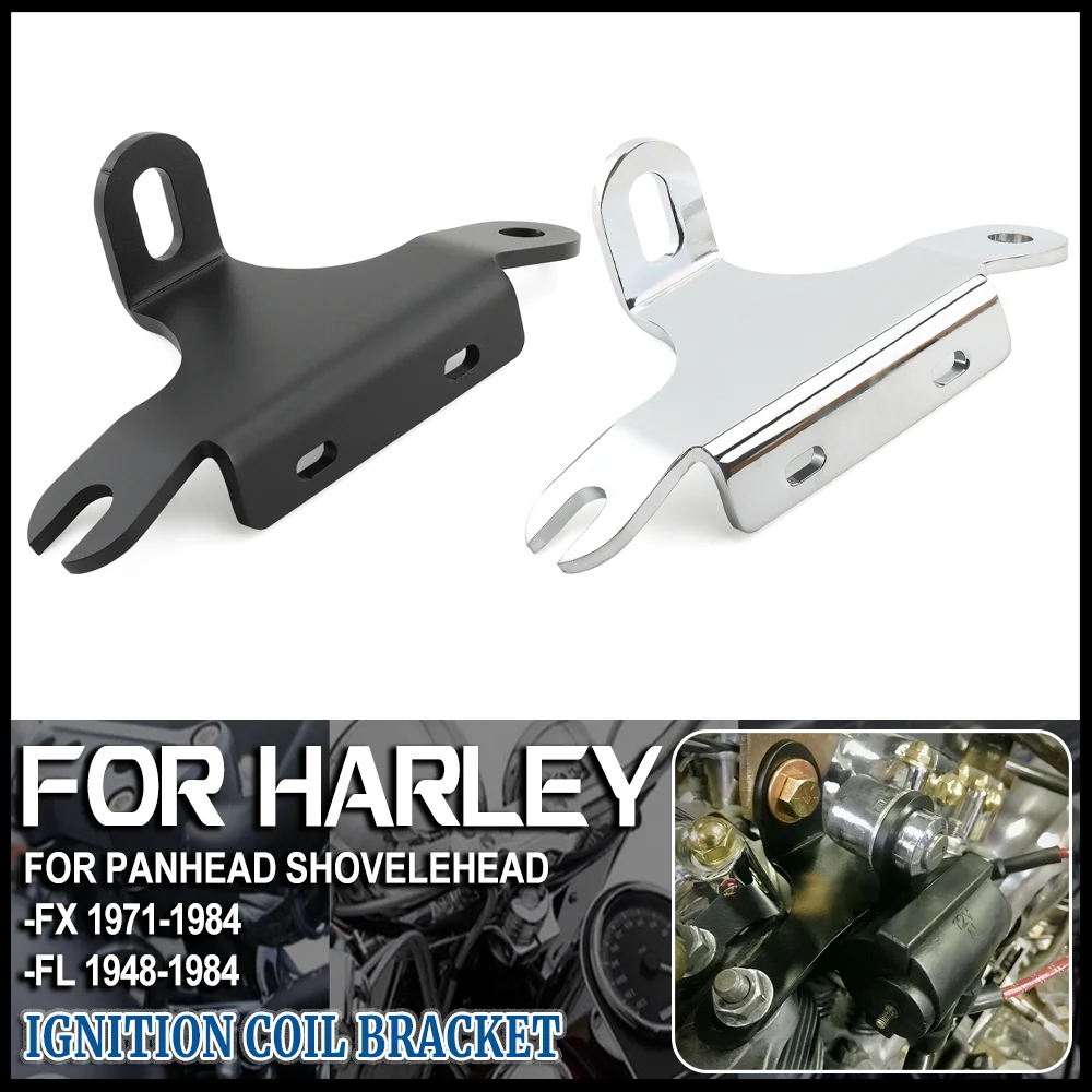 

Motor Coil Mount Accessories Bracket Top Engine For Harley FL 1948-1984 FX 1971-84 Panhead Shovelhead