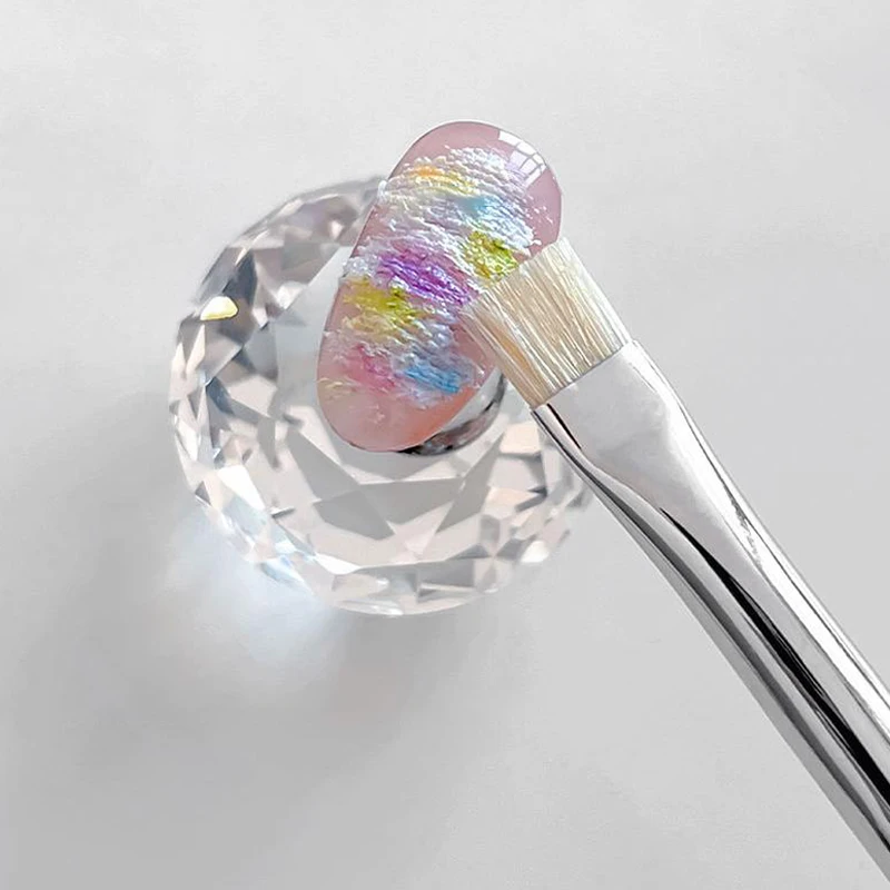 ネイルアートテクスチャブラシ フレンチチップスタイリングネイル 木製ショート硬毛ブラシ マニキュアペイントツール ネイルポリッシュブラシツール