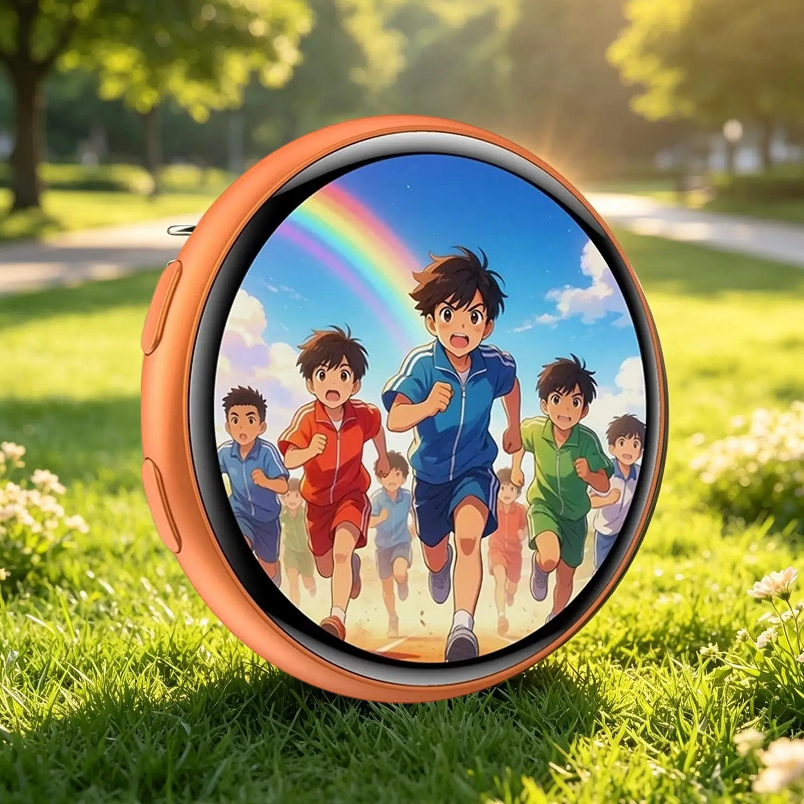 Digital Pin Smart Electronic Wearable Anime Touchscreen Wireless Pin Badge For Fans Backpacks Hoodies Hats Bags Cosplay Video