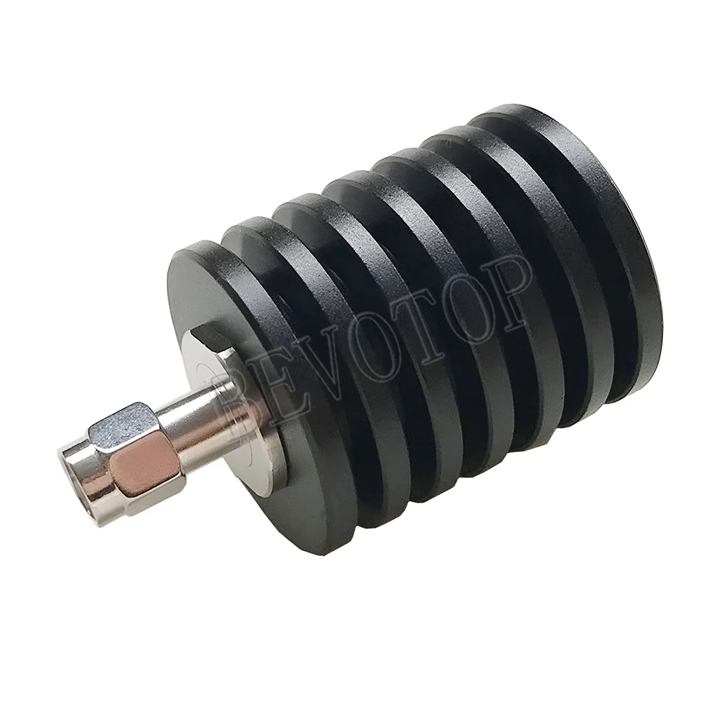 1Pcs 10W SMA Male Plug Connector RF Coaxial Termination Dummy Load 3GHz/6GHz 50ohm Nickel Plated RF Accessories BEVOTOP
