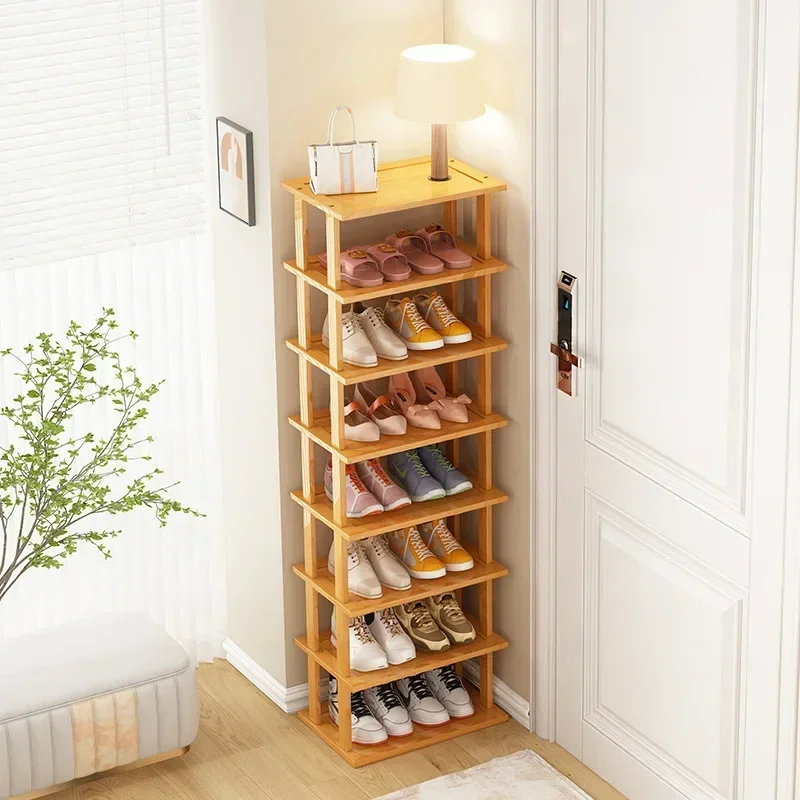 Household Goods Home Economy Door Multi-layer Shoe Storage Artifact Saves Space, Rental House Shoe Cabinet, Shoe Rack