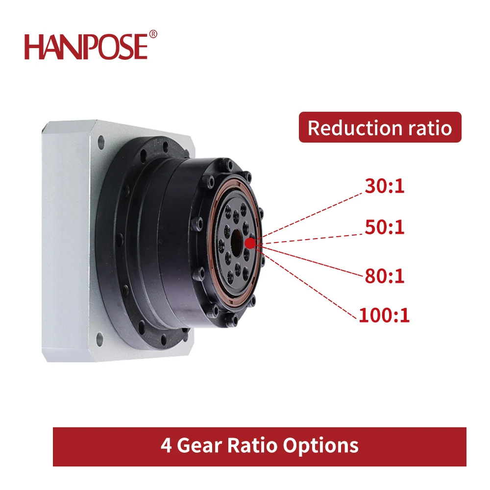 NWMA34 IG86E98 Harmonic Reducer Integrated High-Precision Geared Motor, suitable for robot joints, supports integrated closed-lo