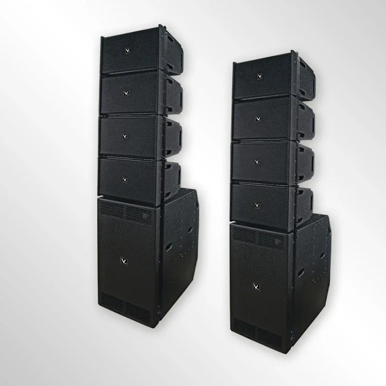 Left and right two sets of VANT HA2 active column set audio video professional audio system line array professional audio