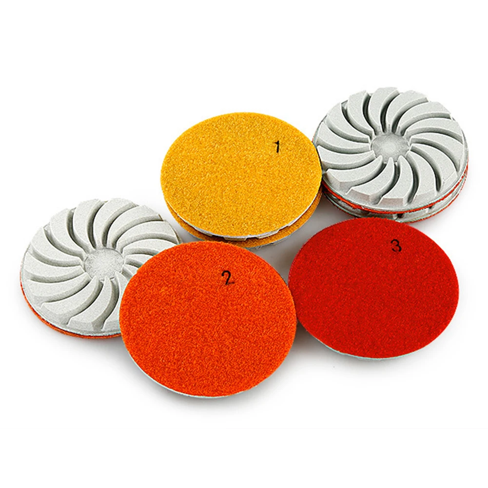 Diamond Polishing Pads 4inch Wet/Dry Granite Concrete Marble Glass Stone Sanding Grinding Pad Polishing Power Tools