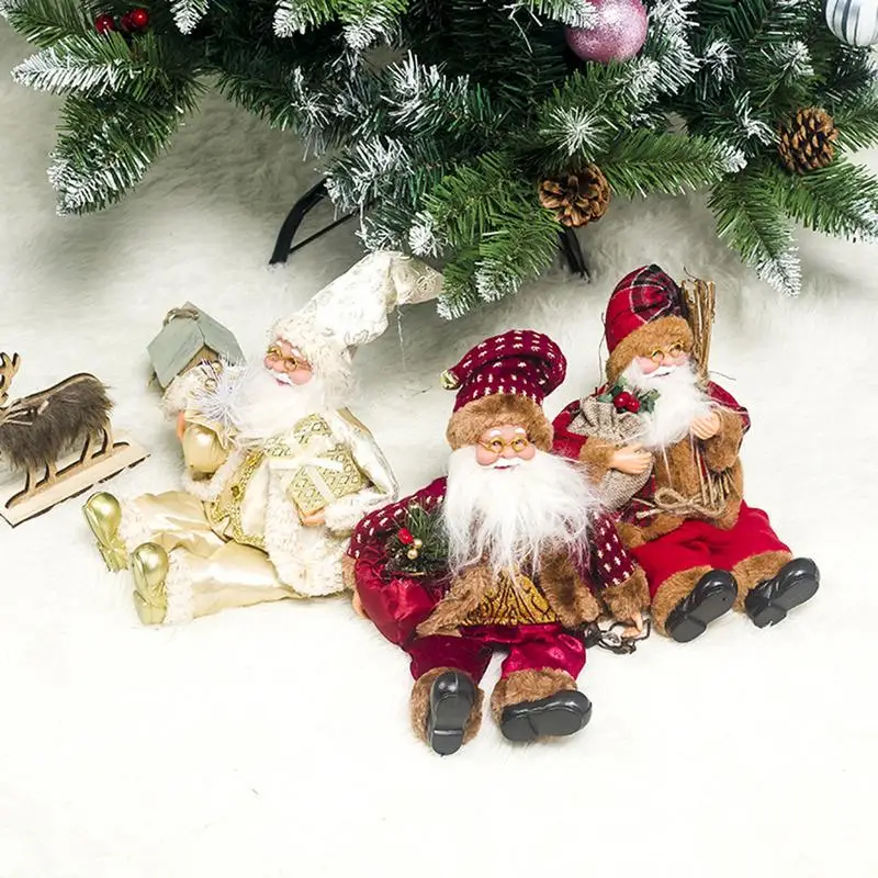 2020 NEW Christmas Decorations Christmas Dolls Christmas Tree Decorations Innovative Elk Santa Snowman Decorations