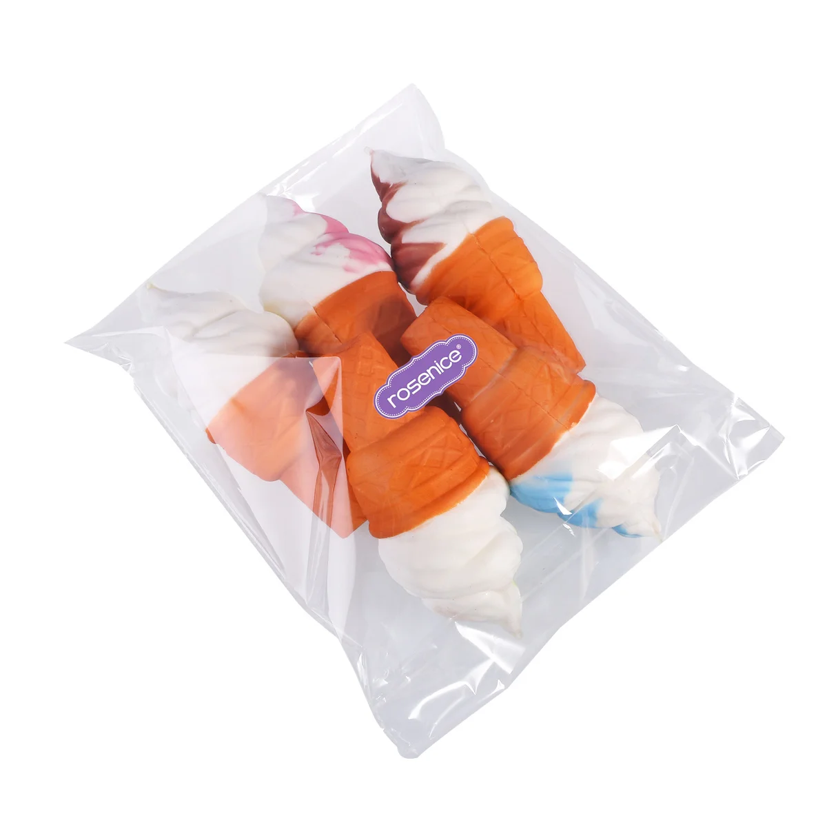 5 قطع كريم حزام الهاتف سحر ضغط الإجهاد المخلص مفتاح سلسلة الديكور لحقيبة اليد الهاتف المحمول متعدد الألوان #1