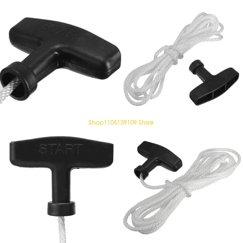 

P5ED New Universal Lawnmowers Pull Handle 1.1M Starter Start Cord Rope Engine Petrol