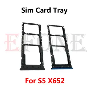 Bilashmart Sim Card Slot Tray Holder Sim Card Reader Socket Infinix S4 X626 S5 X652