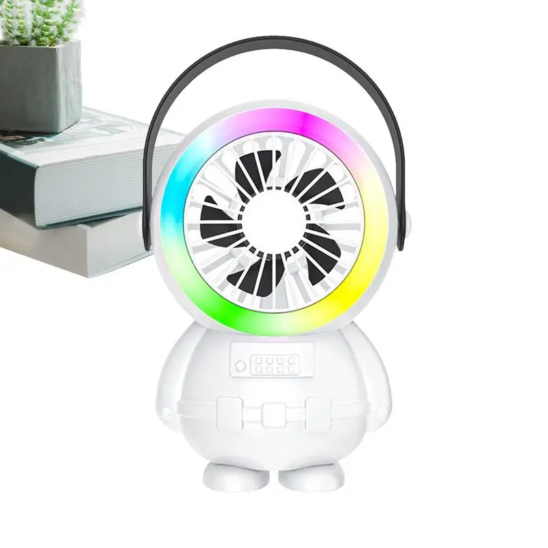 

Astronaut USB Fan Mini Handheld Fan Portable Fan Portable Handheld Electric Fan USB Quiet Desk Fan With Strong Wind For Travel