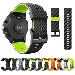 Strap For Suunto 7/Suunto 9 Wristband For Suunto 9 Baro/9 Spartan/9 GPS Soft Silicone Sports Watchband Replacement Band