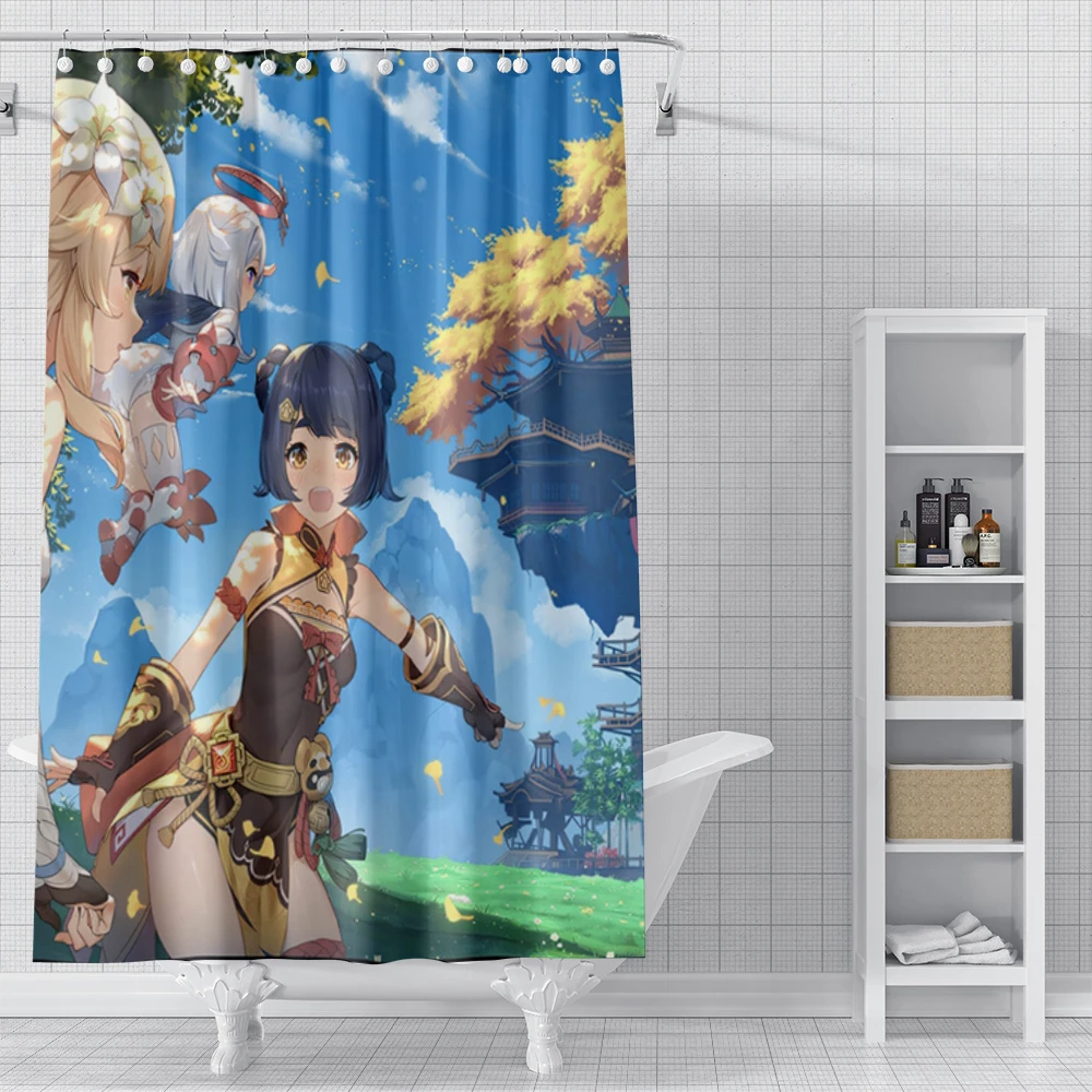 home shower curtains for bathroom Landscape animals waterproof fabric bathroom Curtains modern shower curtain 180x200 240x200