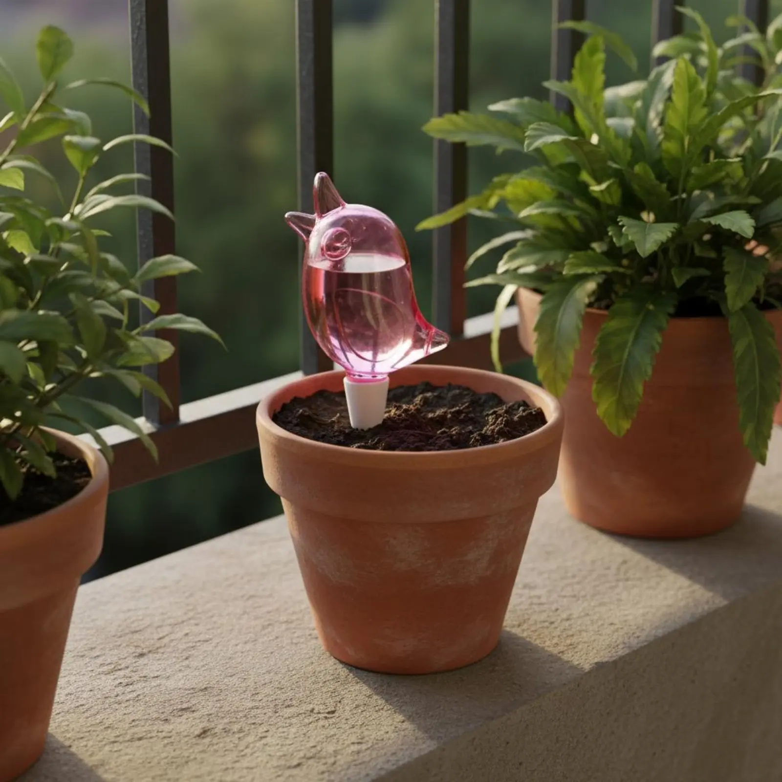 

Avian Shaped Plant Waterer Easy to Use Avian Shape Plant Waterer Automatic Trickle Irrigator No Electricity Needed