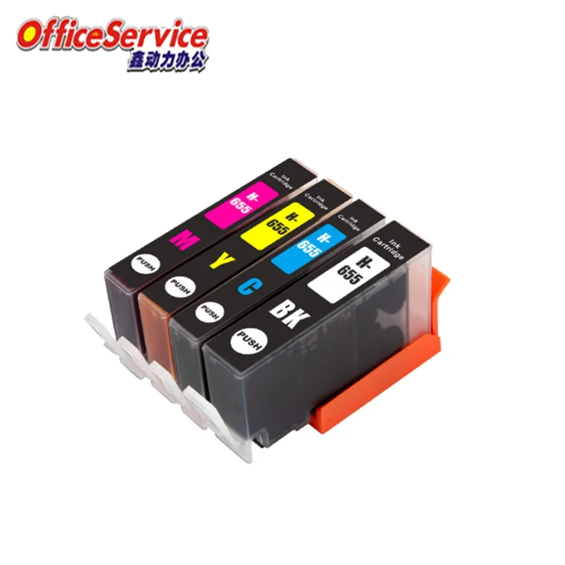 655 ink Cartridge Compatible For HP655 HP 655xl, suit for Deskjet Ink Advantage 5525 6520 6525 3525 4615 4625 printer