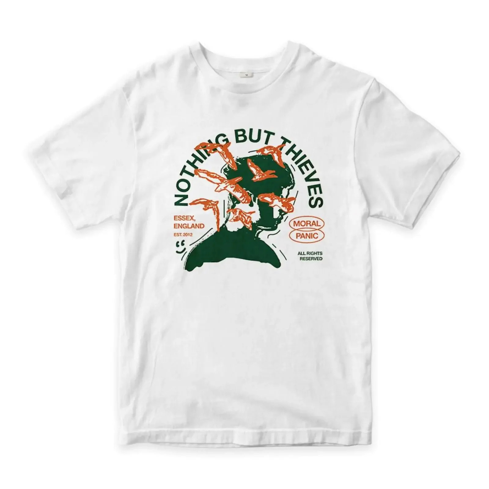 Nothing but Thieves Moral Panic T Shirt Men amp 39 s and Women Sizes NBT 032117 vintage Washed homme designer clothes fashion