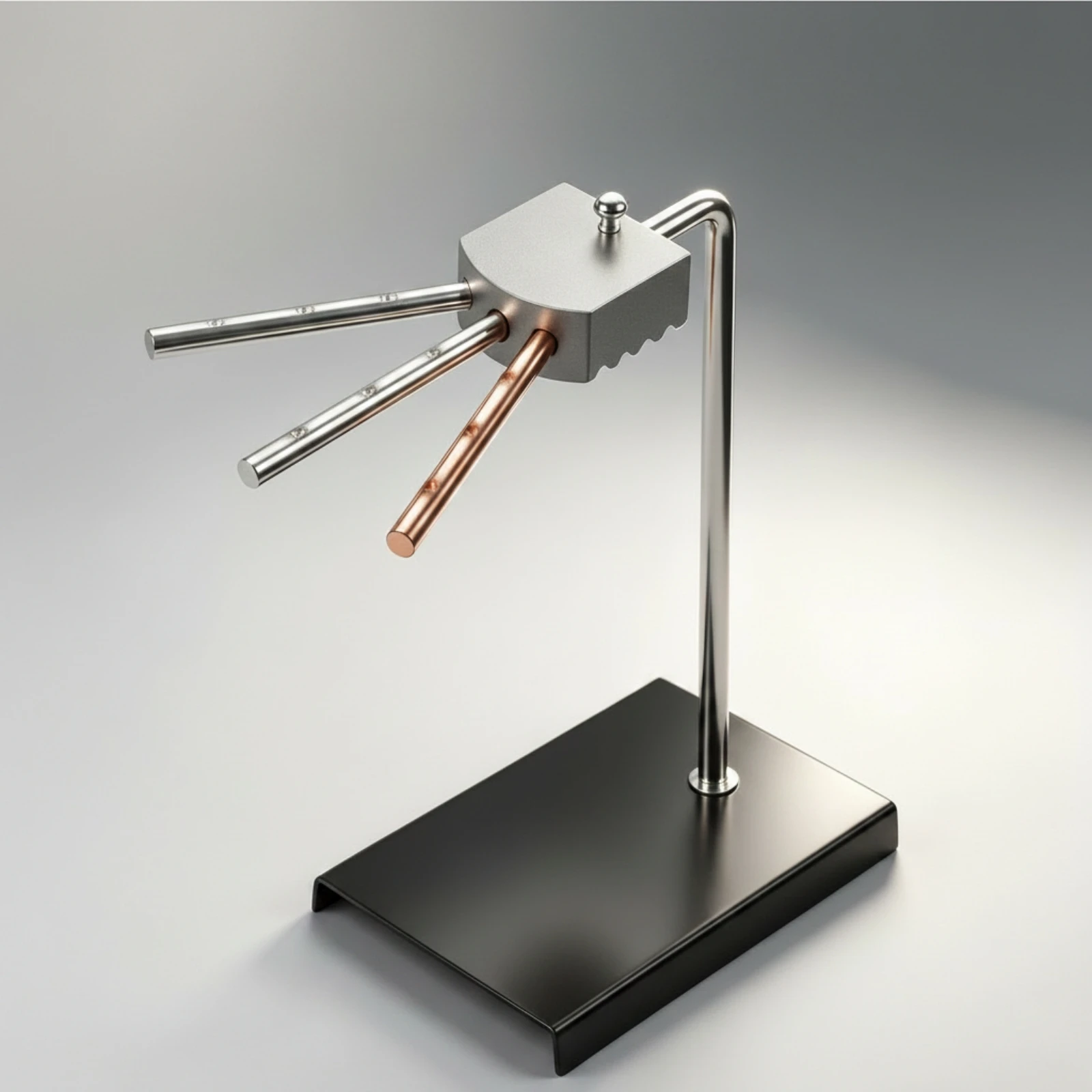 Heat Conduction Demonstration Model Desktop Heat Conduction Apparatus Physics Teaching Instrument Compact Physics Teaching Model
