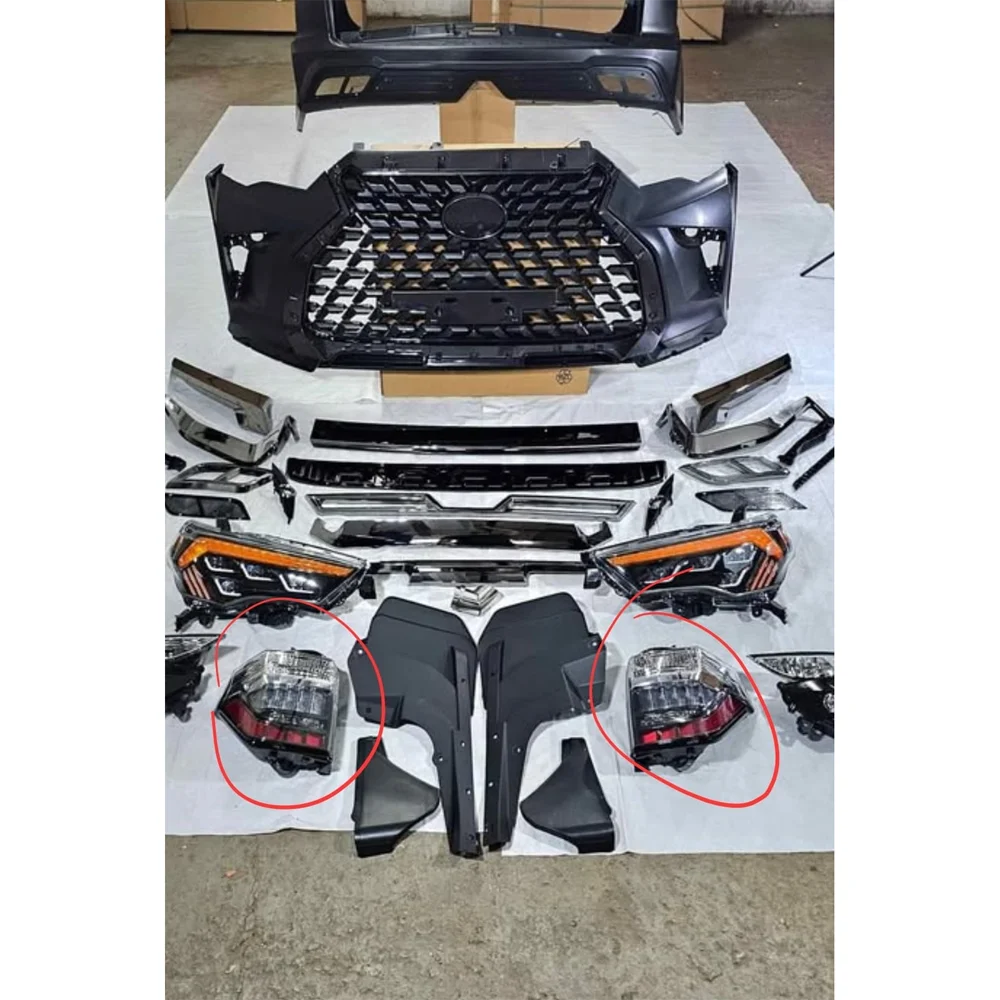 

High Quality Auto Upgrade Kit for Toyota 4Runner 2014 2015 2016 2017 2018 2019 2020 Car Front Bumper Assembly