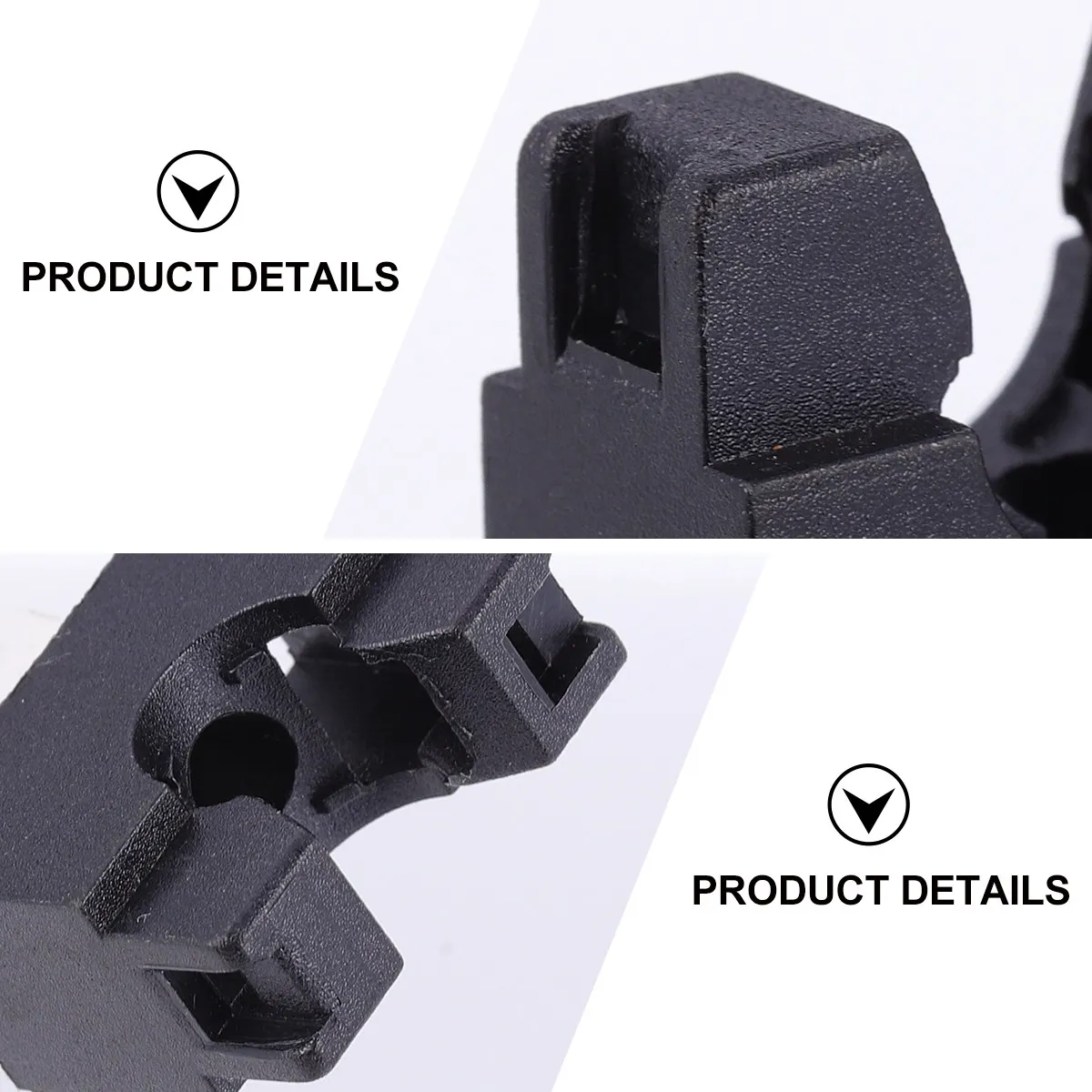 Hose Mount Bracket 10Pcs Nylon Soft Tube Fixing Support Cradle Weatherproof Rustproof Holder for Sewer