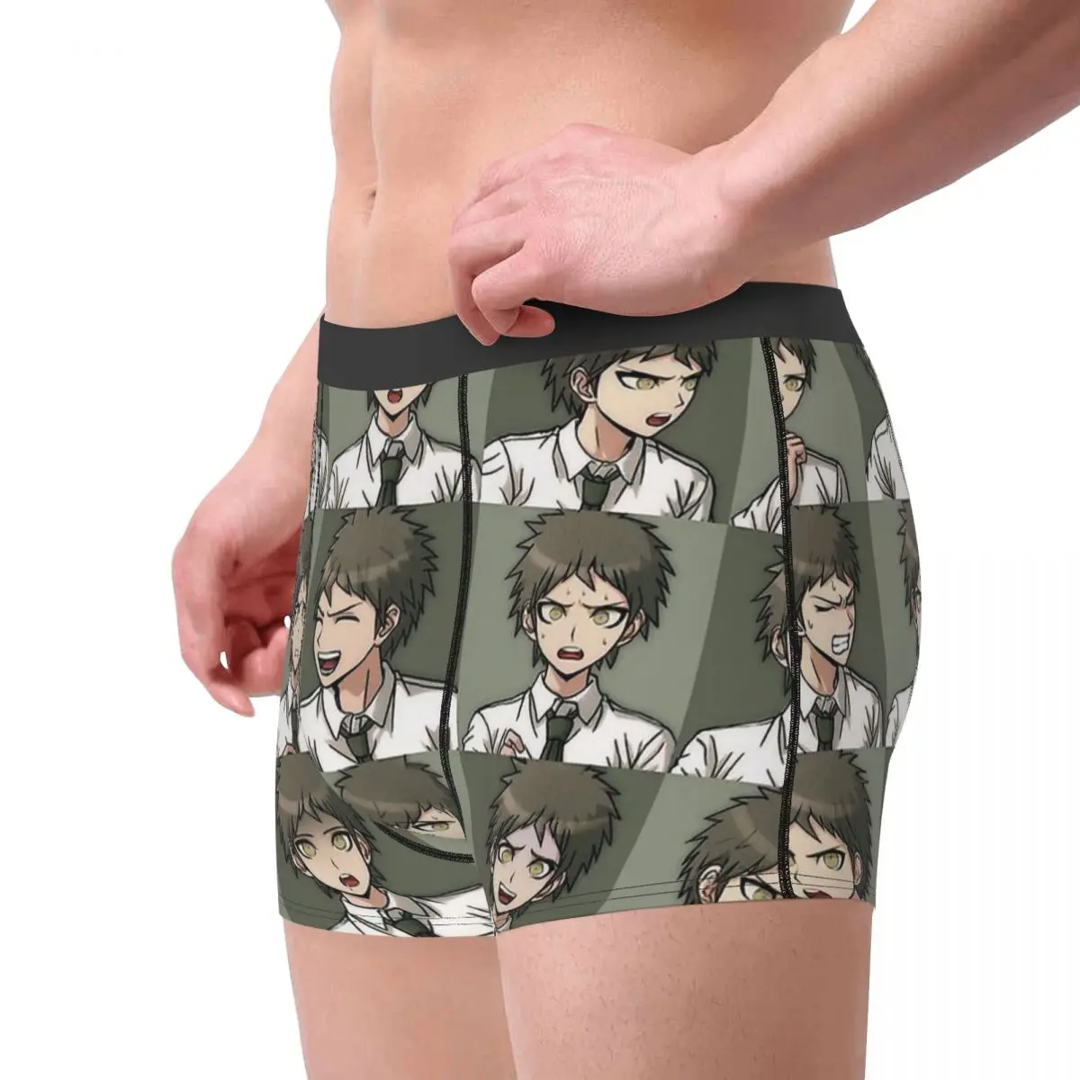 Danganronpa Hajime Hinata Underpants Cotton Panties Man Underwear Ventilate Shorts Boxer Briefs