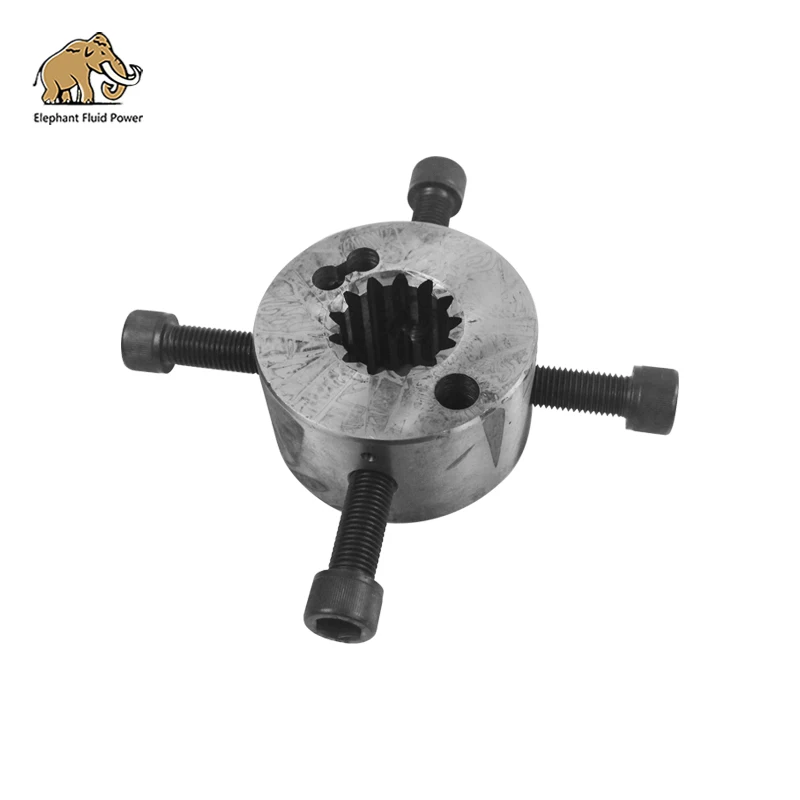 

Hot sale in stock EXCAVATOR main Pump Spline 40# 16cm 4 Hole Rubber Coupling