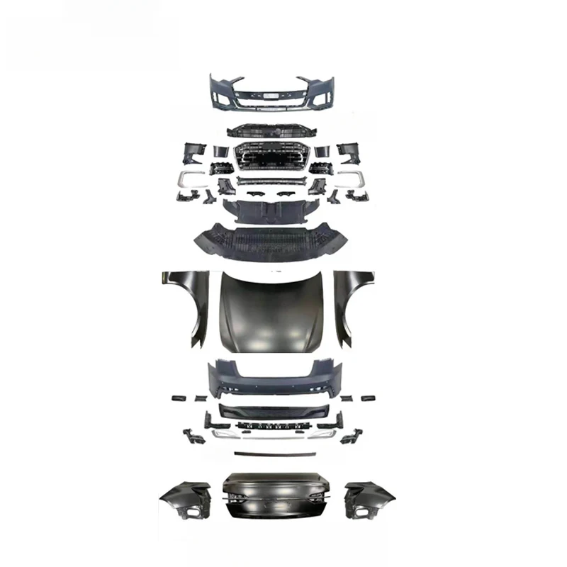 

Premium Car Accessories Factory Auto Bodykit A6 12-18 C7 Upgrade To C8 Body Kit Conversion Bumper Front High Quality