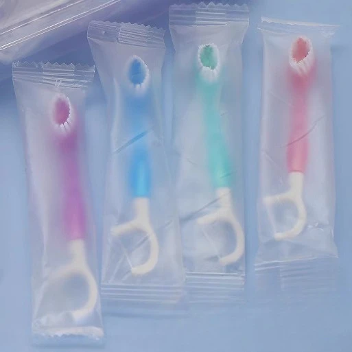 Explosion Bead Toothbrush with Independent Packaging, Portable, Multi Flavored, and Multifunctional Soft Bristles