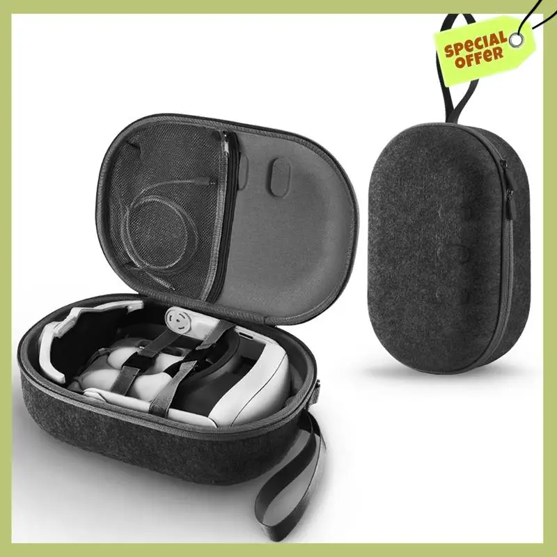 Advanced EVA Hard Carrying Case For Meta Quest 3 Shockproof Case Bag Anti-Scratch Protective Case With Shoulder Strap