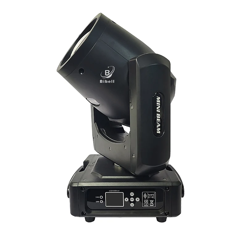 

Flightcase 2Pcs Mini 230W 7R Moving Head Beam Light Professional Stage Beam Lighting for Show Disco Dj Club Light Nightclub DMX